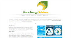 Desktop Screenshot of homeenergysol.com